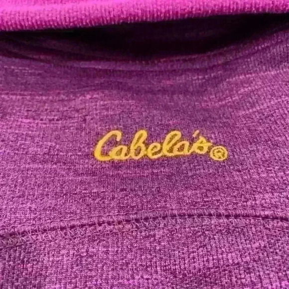 Cabela’s Pink and Purple Zip‎ Up Size Small - Picture 6 of 6